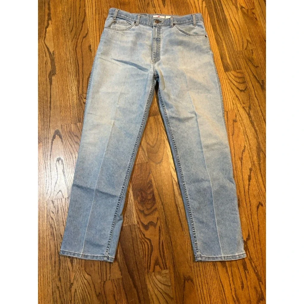 Levis 540 Jeans Mens Size 36x31 Blue Relaxed Fit  Cotton Vintage‎ 90's Brown Tab